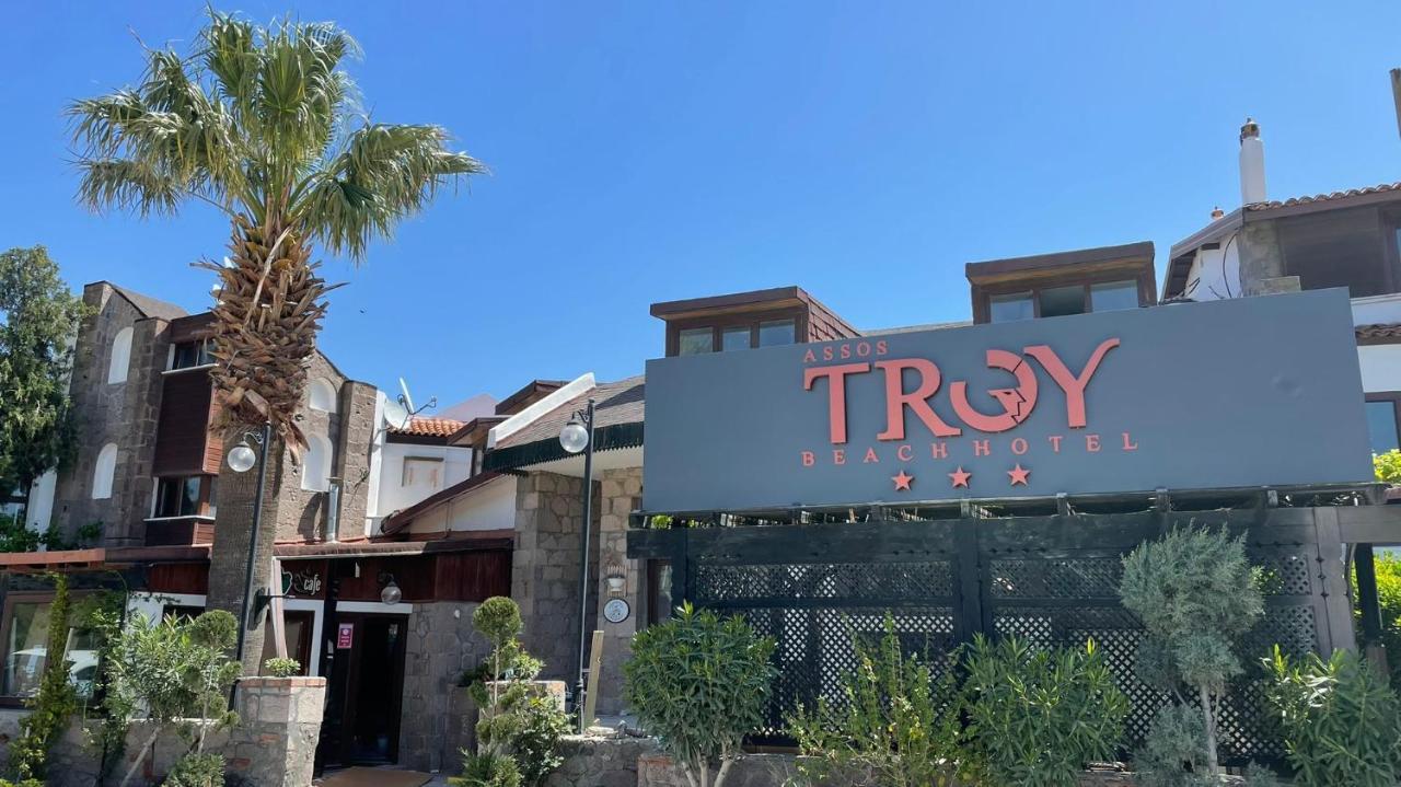 Assos Troy Beach Hotel Bagian luar foto