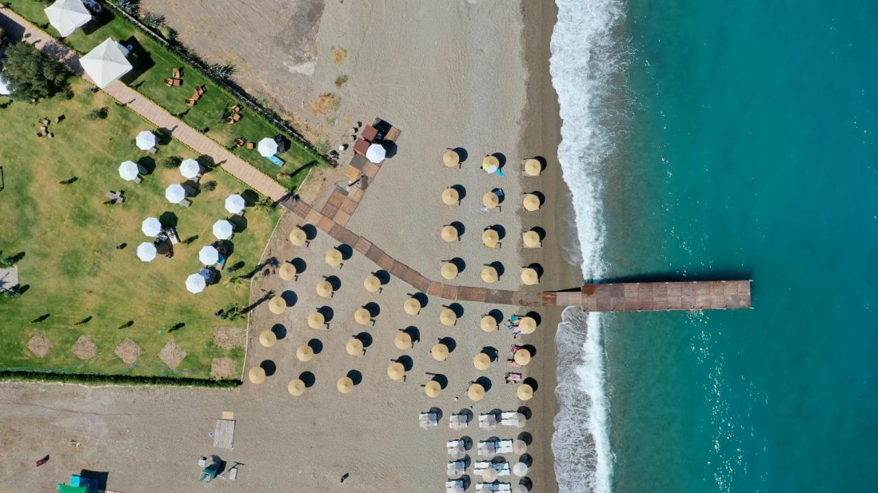 Assos Troy Beach Hotel Bagian luar foto