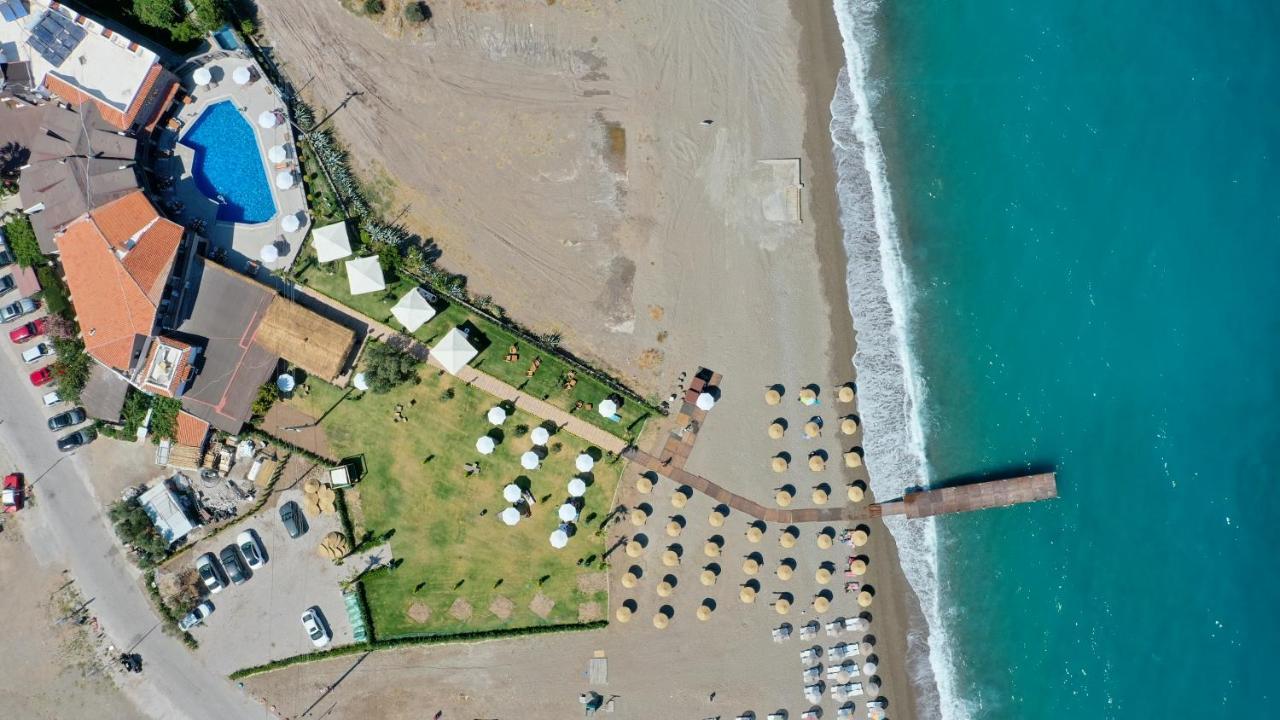 Assos Troy Beach Hotel Bagian luar foto