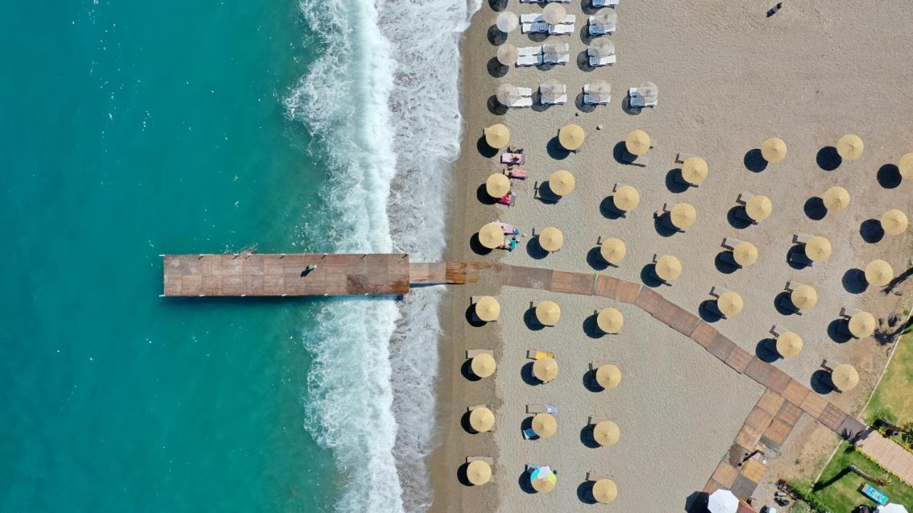 Assos Troy Beach Hotel Bagian luar foto