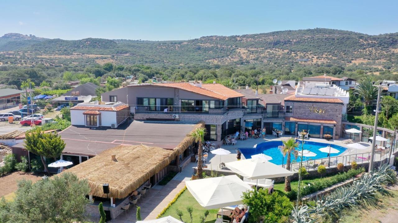 Assos Troy Beach Hotel Bagian luar foto