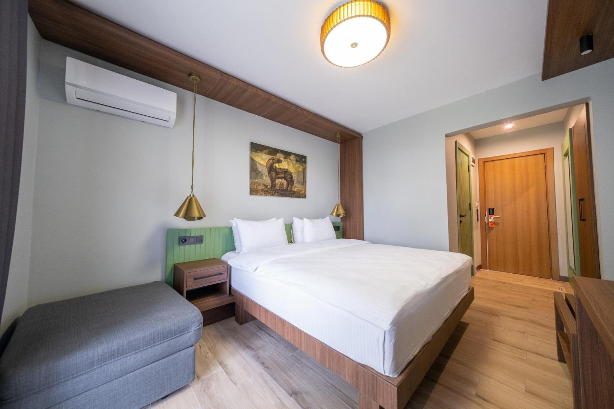 Assos Troy Beach Hotel Bagian luar foto