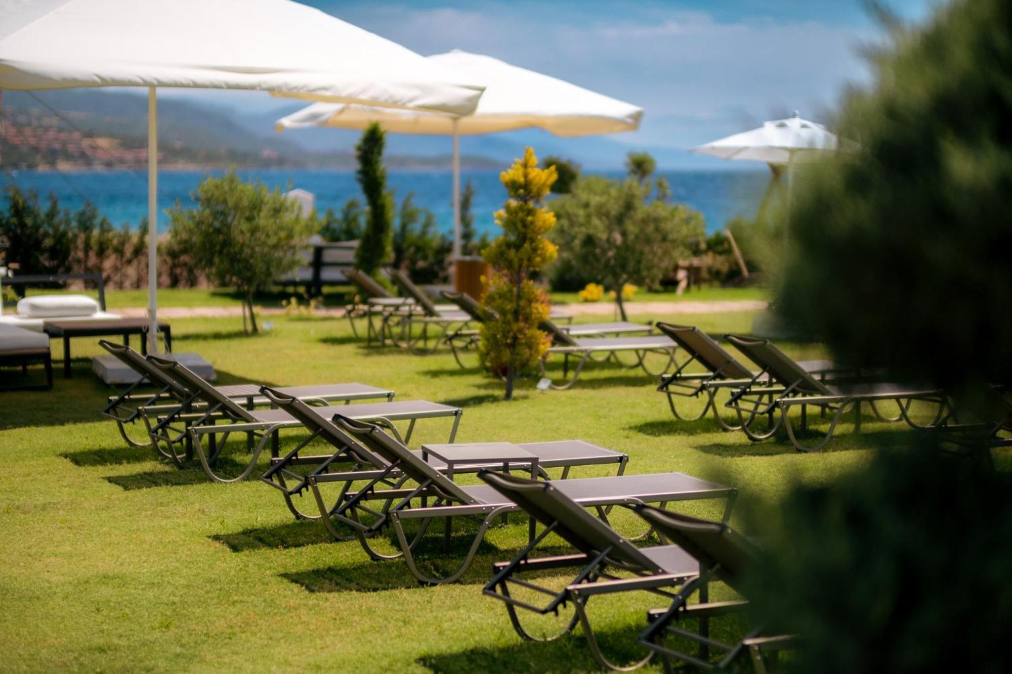 Assos Troy Beach Hotel Bagian luar foto