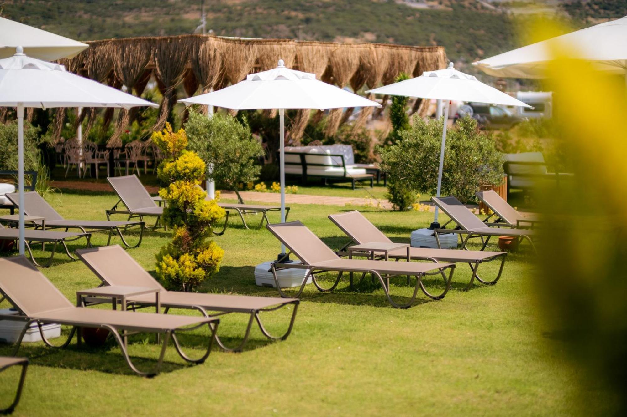 Assos Troy Beach Hotel Bagian luar foto