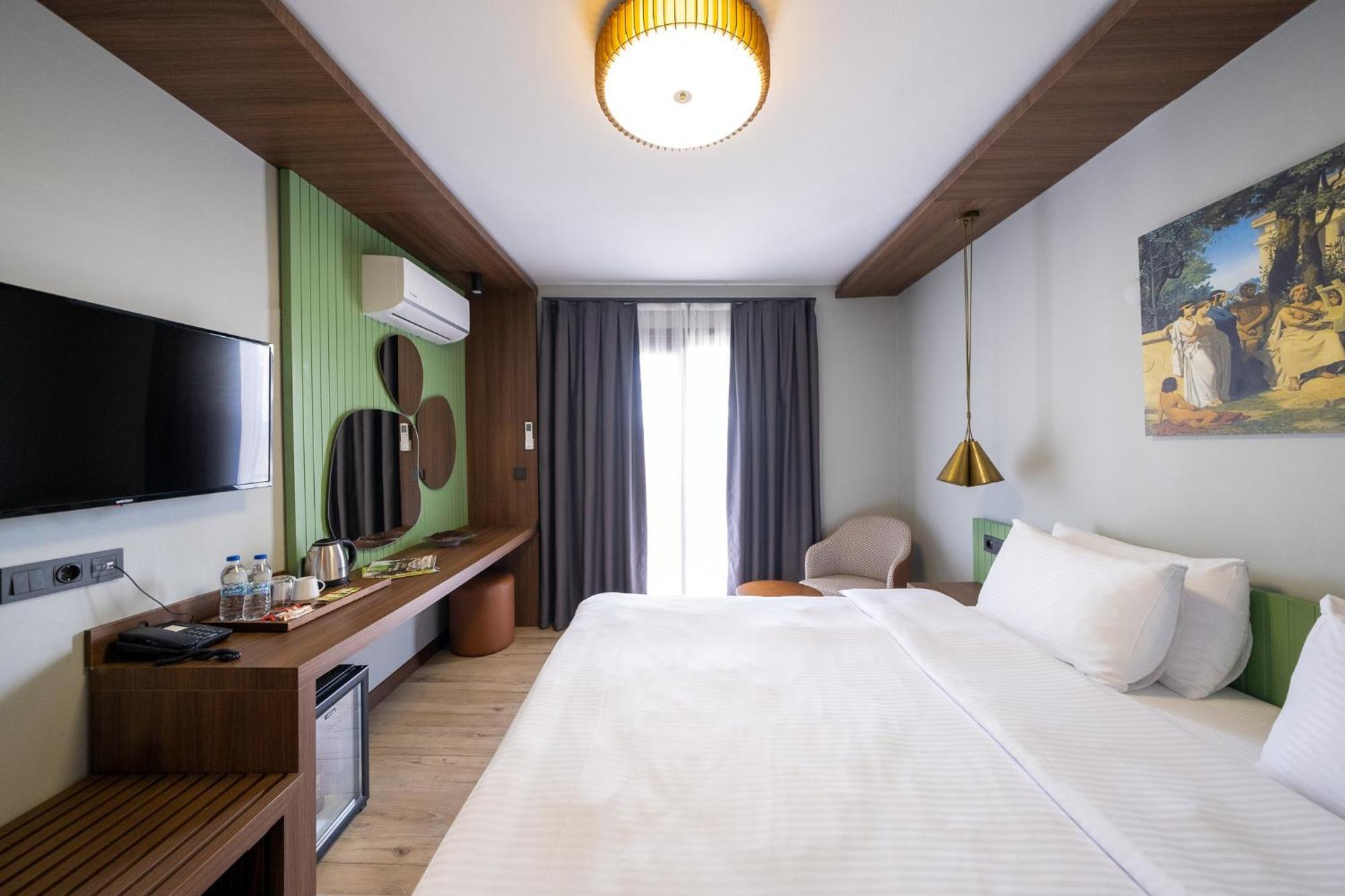 Assos Troy Beach Hotel Bagian luar foto