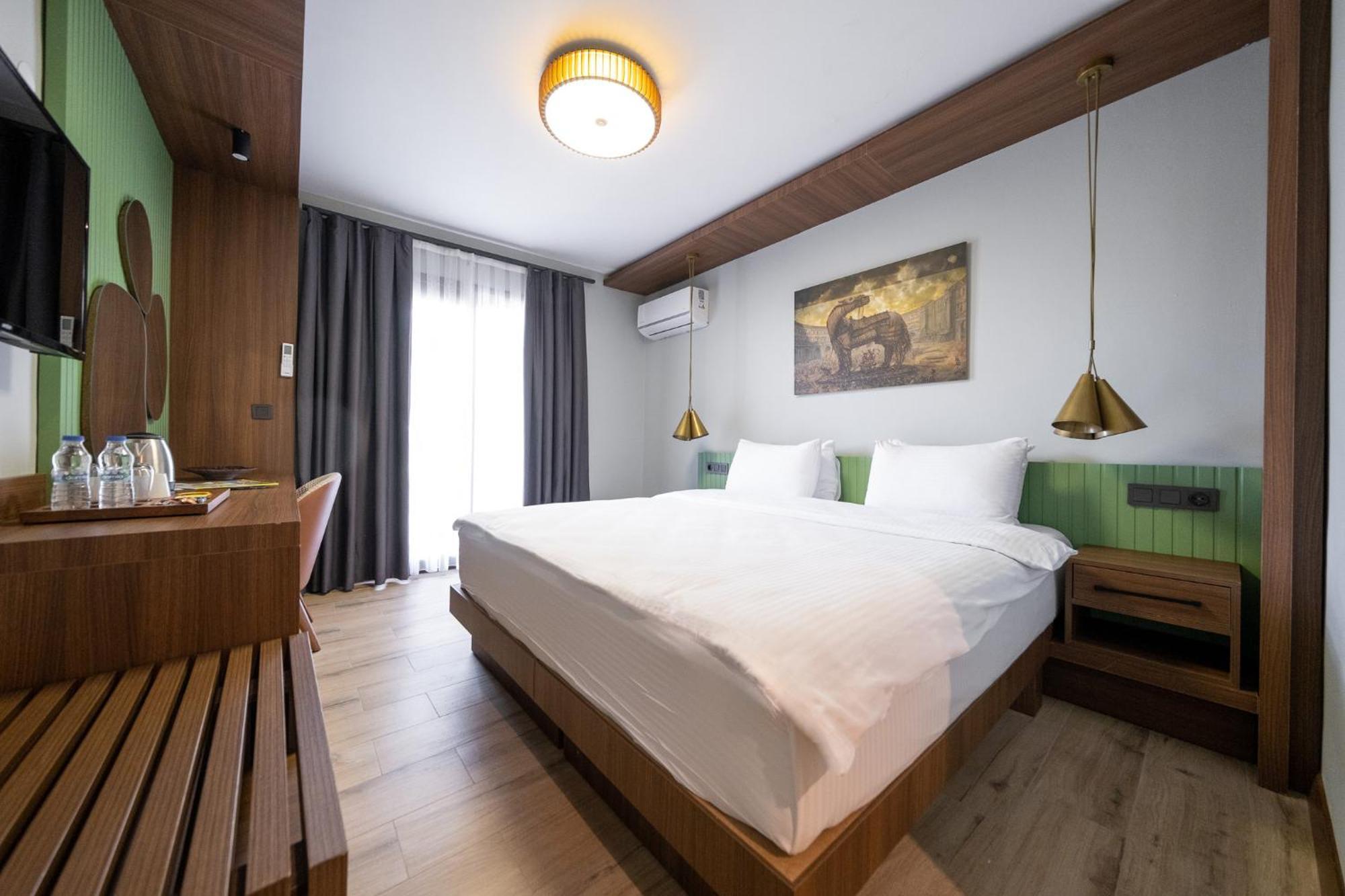 Assos Troy Beach Hotel Bagian luar foto
